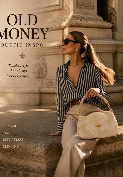 Cream Marble Shoulder Bag | Gold Chain Quiet Luxury Handbag